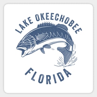 Lake Okeechobee Florida Magnet